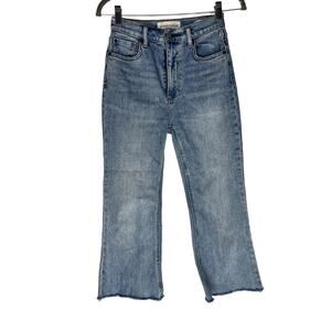 Denim Forum the twiggy high rise flare jeans 25